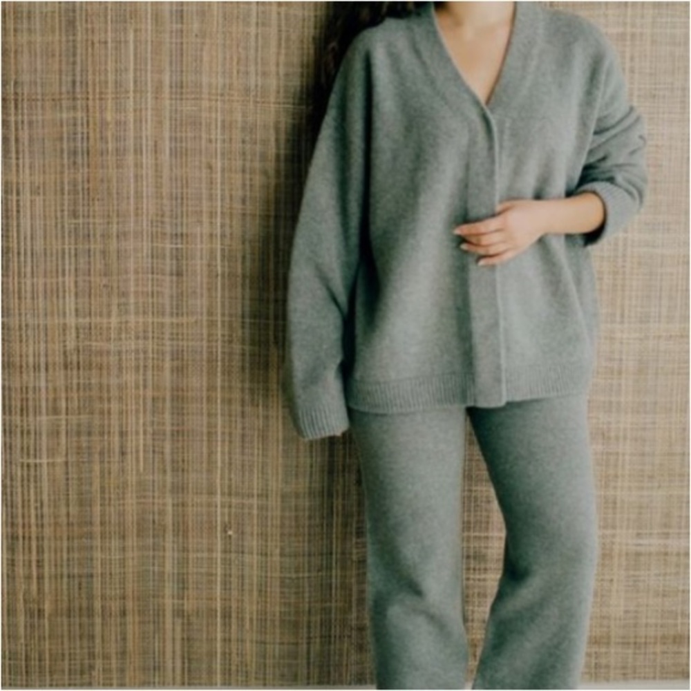 James street co merino wool cardigan